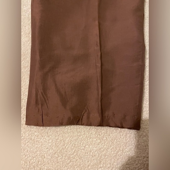 Robert Stock y2k silk track pants -small EUC - Picture 6 of 8